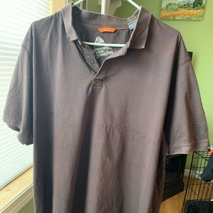 Nike ACG  short sleeve polo brown